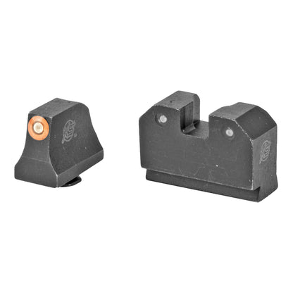 XS Sights R3D Tritium Night Sights Set Suppressor Height Orange Fits Glock 17,19 - California Shooting Supplies