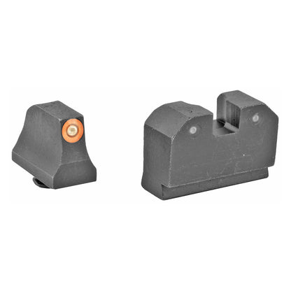 XS Sights R3D Tritium Night Sights Set Suppressor Height Orange Fits Glock 17,19 - California Shooting Supplies