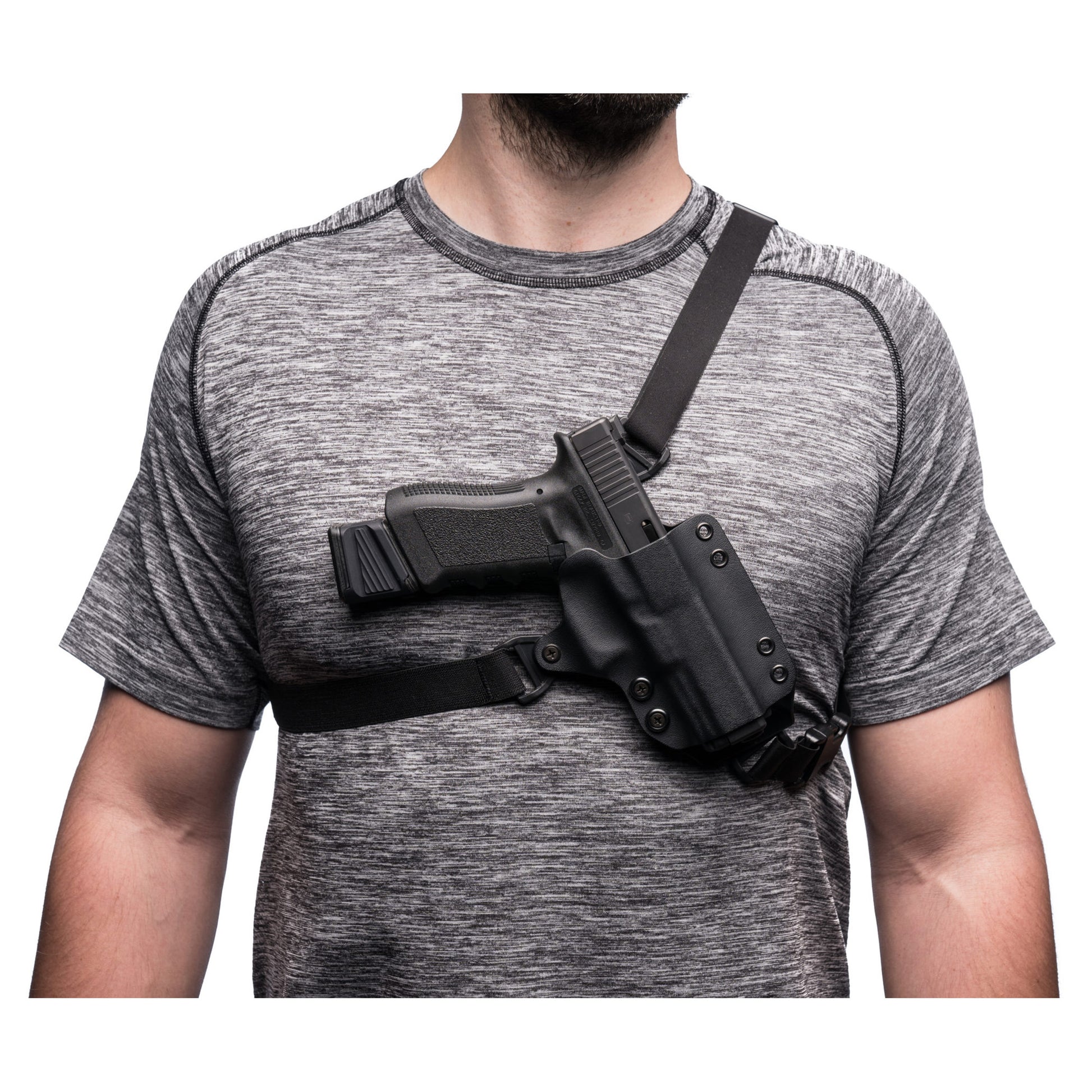 BlackPoint Tactical Outback Kydex Chest Holster Fits 1911 5" Barrel 105836 - California Shooting Supplies