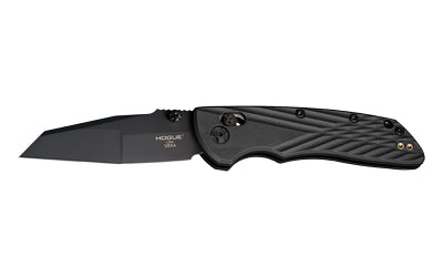 Hogue Deka 3.2" Folding Knife CPM Cerakote Black Plain Edge Nylon Grips 24366 - California Shooting Supplies