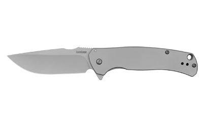 Kershaw SCOUR 3.3" Folding Knife Assisted Opening Plain Edge Silver 1416 - California Shooting Supplies