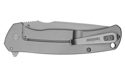 Kershaw SCOUR 3.3" Folding Knife Assisted Opening Plain Edge Silver 1416 - California Shooting Supplies