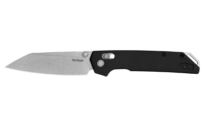 Kershaw Sanctum 3.4" Folding Knife Assisted Opening Plain Edge Silver 2038R - California Shooting Supplies