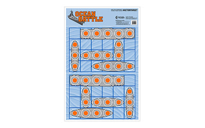 Action Target Ocean Battle Target Multi Color 23x35 100 Pack GS-OCEAN-100 - California Shooting Supplies