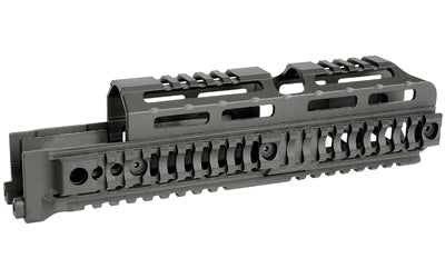 Midwest Industries Alpha 10" Picatinny Handguard Fits AKs Black MIAKALPHAQR-10 - California Shooting Supplies