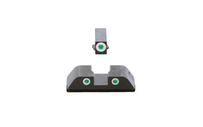 AmeriGlo Classic Tritium Sight Set Night Sight For Glock G5 9/40 Green GL-511 - California Shooting Supplies