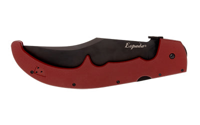 Cold Steel Espada XL 7.5" Folding Knife Plain Edge Ruby Red CS-62MGC-RRBK - California Shooting Supplies