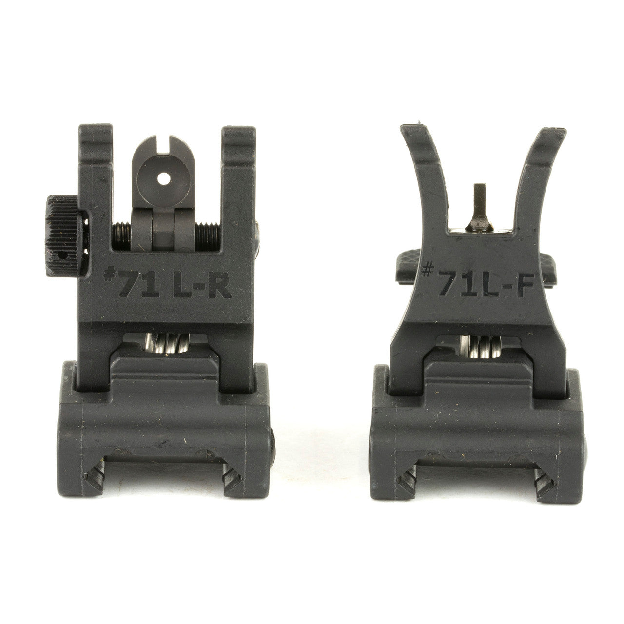 ARMS Inc Sight Fits Picatinny Polymer Front and Rear Folding Black 71LF-R - California Shooting Supplies