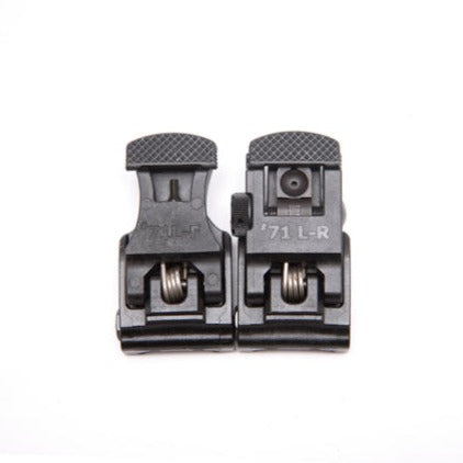 ARMS Inc Sight Fits Picatinny Polymer Front and Rear Folding Black 71LF-R - California Shooting Supplies