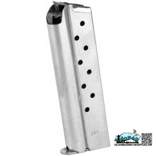 Ed Brown Magazine 38 Super 9 Rds Fits 1911 Includes 2 Base Pad Stainless 849-38 - Ed Brown - California Shooting Supplies