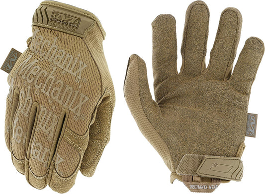 Mechanix Wear Original Gloves Coyote 0.8mm Medium MG-72-009 - California Shooting Supplies