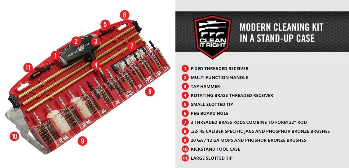 Real Avid Gun Boss Universal Cable Kit Fits Rifles/Shotguns/Handguns AVGCK310-U