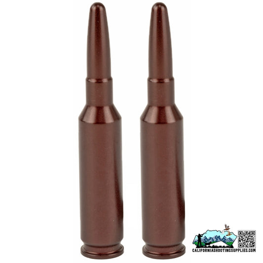 A-Zoom Snap Caps safety training 6.5 Creedmoor 2 Pack solid aluminum 12300 - California Shooting Supplies