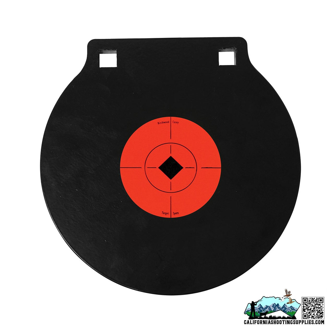 Birchwood Casey World of Targets 10" Gong Target 3/8 AR500 Steel BC-47615 - California Shooting Supplies