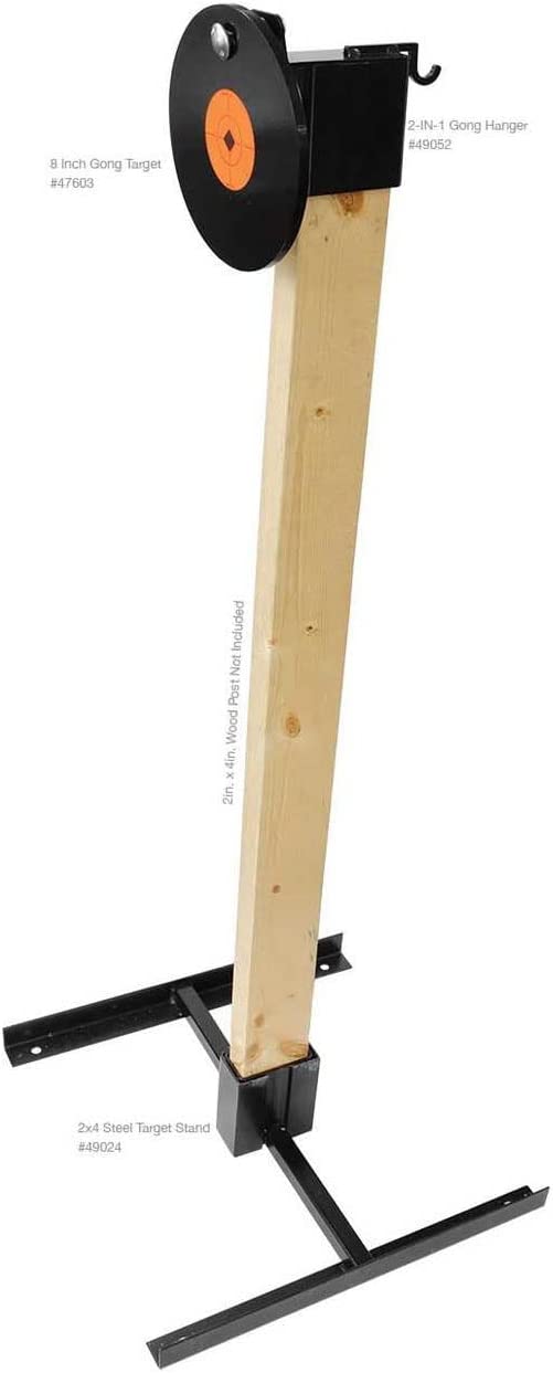 Birchwood Casey Target Universal 2-IN-1 Gong Hanger 2x4 Post BC-49052 - California Shooting Supplies