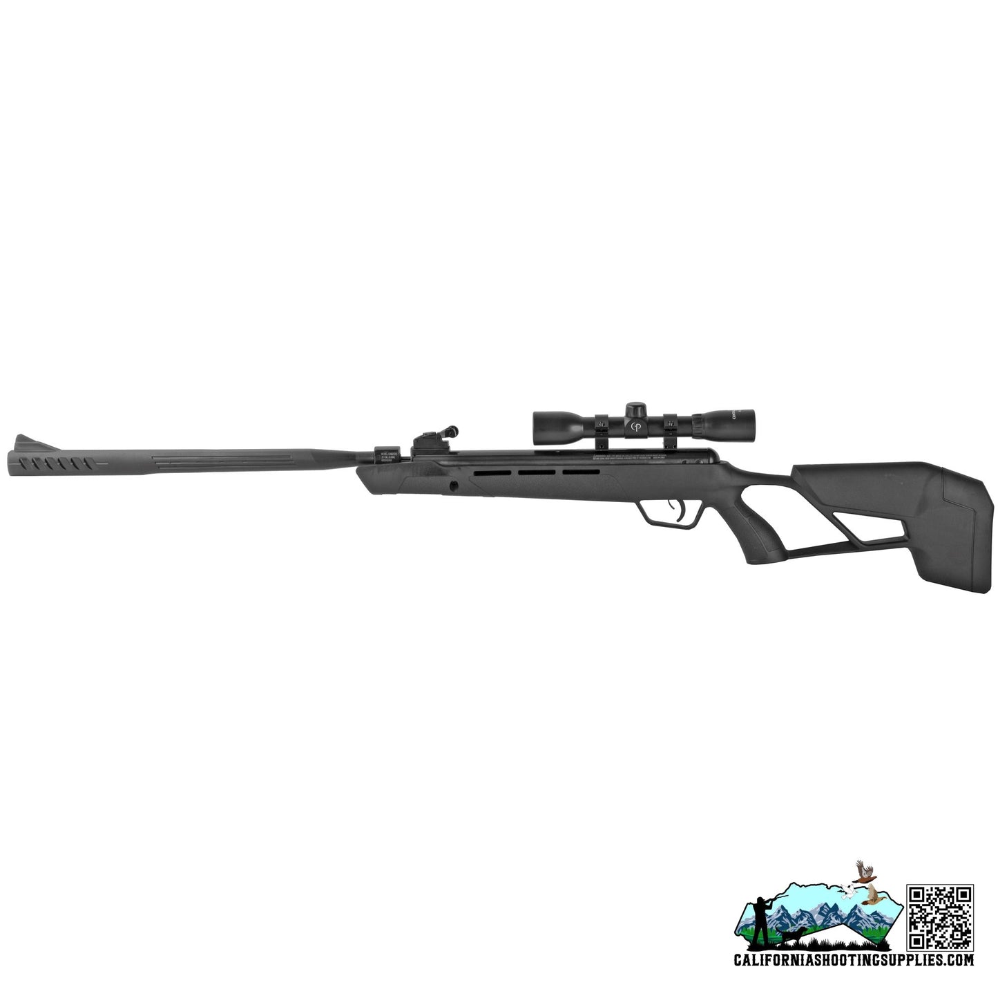 Crosman Mag Fire Rifle Air Rifle .22 Caliber 975FPS Black 10Rd CMM2SXS - California Shooting Supplies