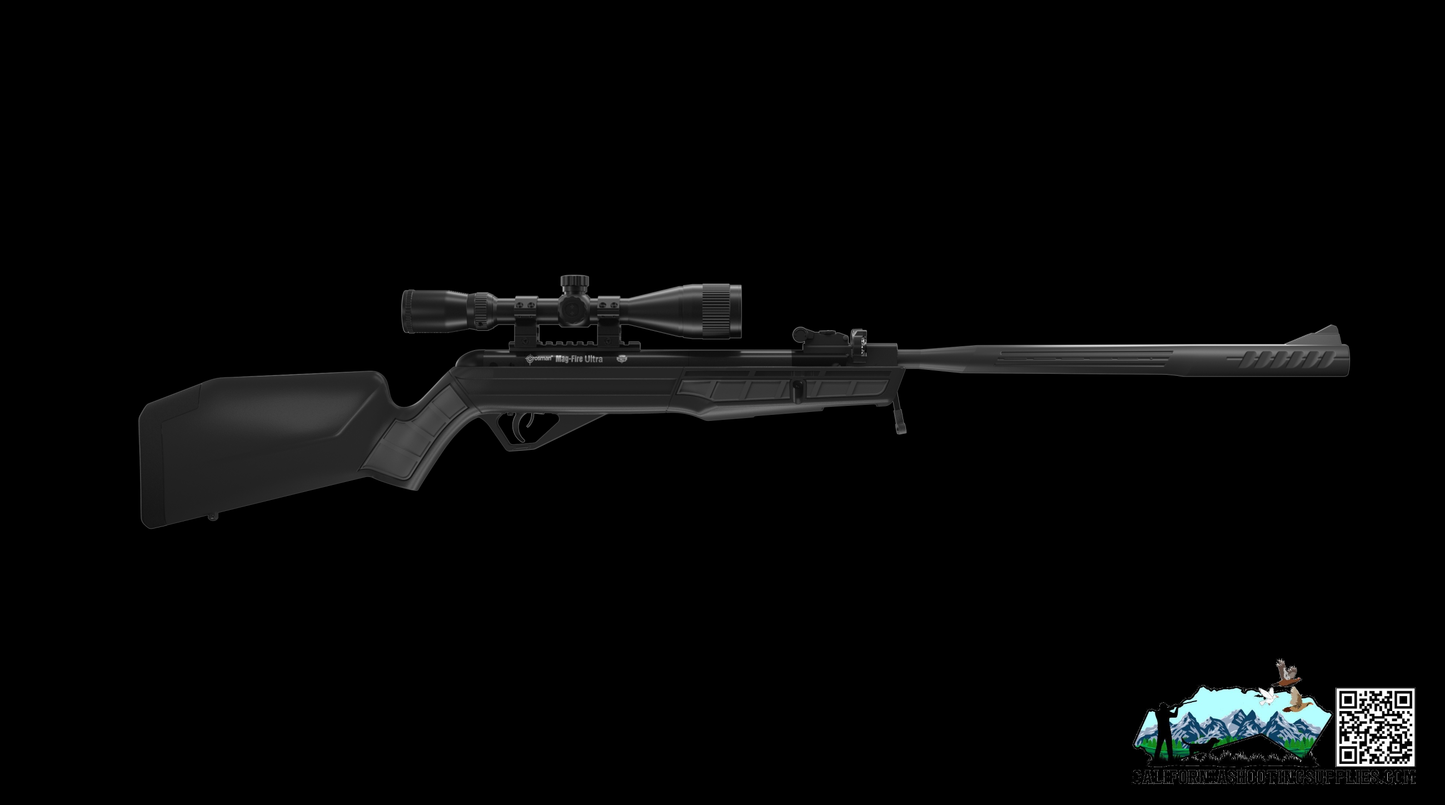 Crosman Mag Ultra Fire Rifle .177BB 1300 FPS 15 Barrel 12Rd Black/Gray CMU7SXS - California Shooting Supplies