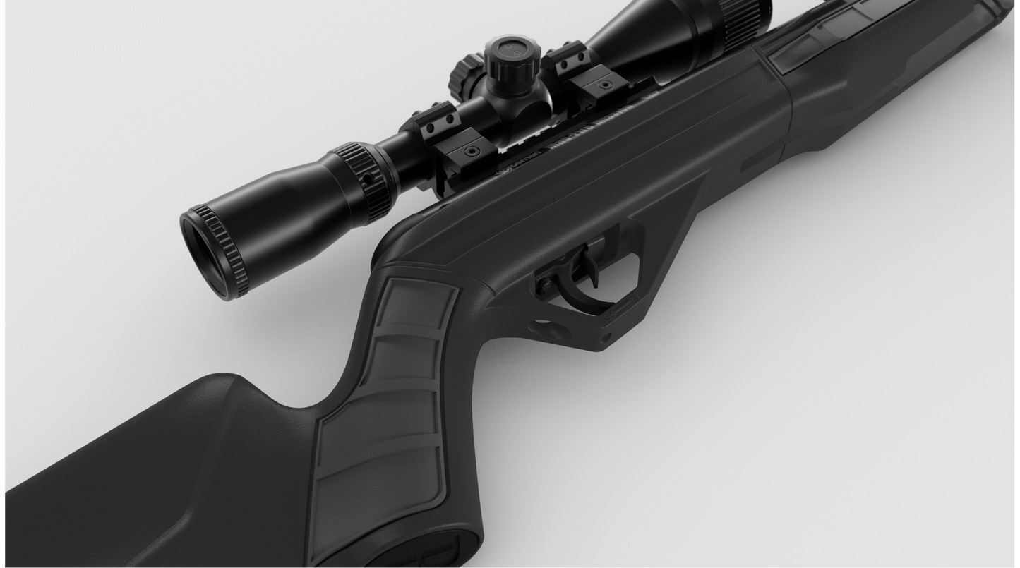 Crosman Mag Ultra Fire Rifle .177BB 1300 FPS 15 Barrel 12Rd Black/Gray CMU7SXS - California Shooting Supplies