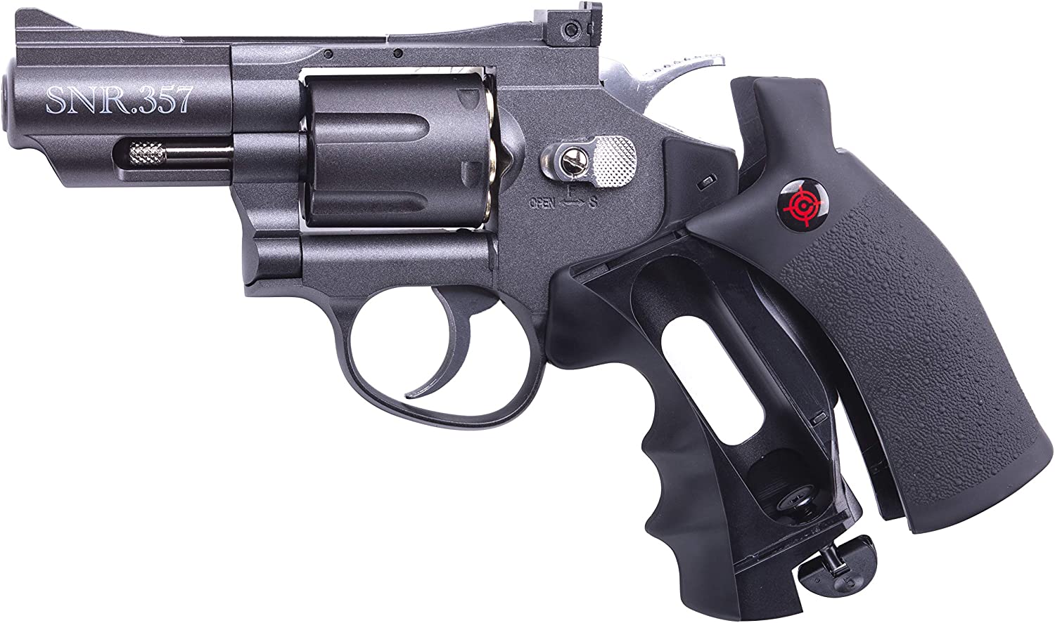 Crosman Duel Full Metal Snub Nose Revolver .177BB/Pellet 6-Shot 400FPS SNR357 - California Shooting Supplies