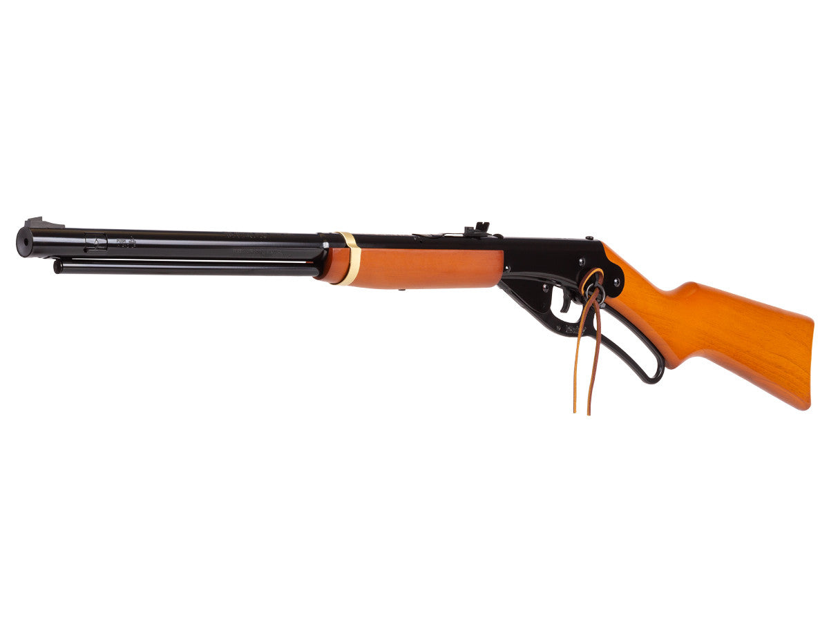 Daisy Model 1938 Red Ryder .177 BB Gun Black Wood Lever Action 280 FPS 991938803 - California Shooting Supplies