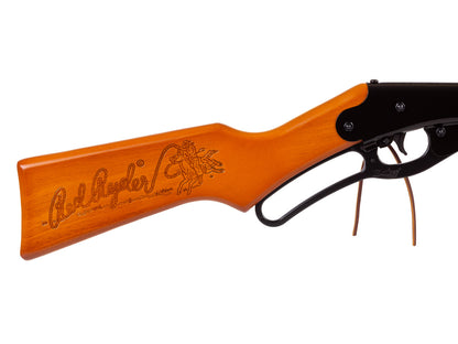 Daisy Model 1938 Red Ryder .177 BB Gun Black Wood Lever Action 280 FPS 991938803 - California Shooting Supplies