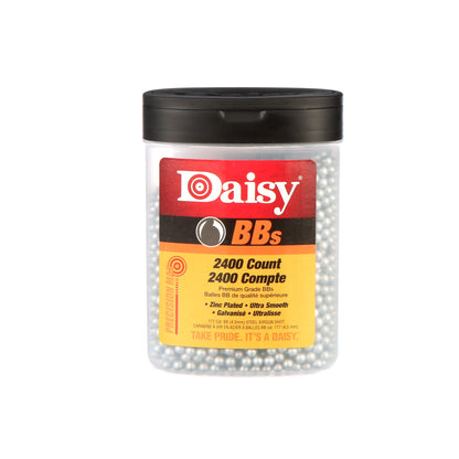 Daisy zinc-plated steel .177 BBs Bottle 2400 Per Bottle 4.5 MM 980024-446 - California Shooting Supplies