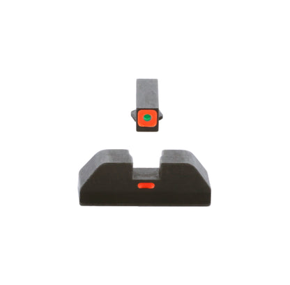 AmeriGlo CAP Sight Fits Glock 17/19 Green/Orange Horizontal Center Line GL-616 - California Shooting Supplies