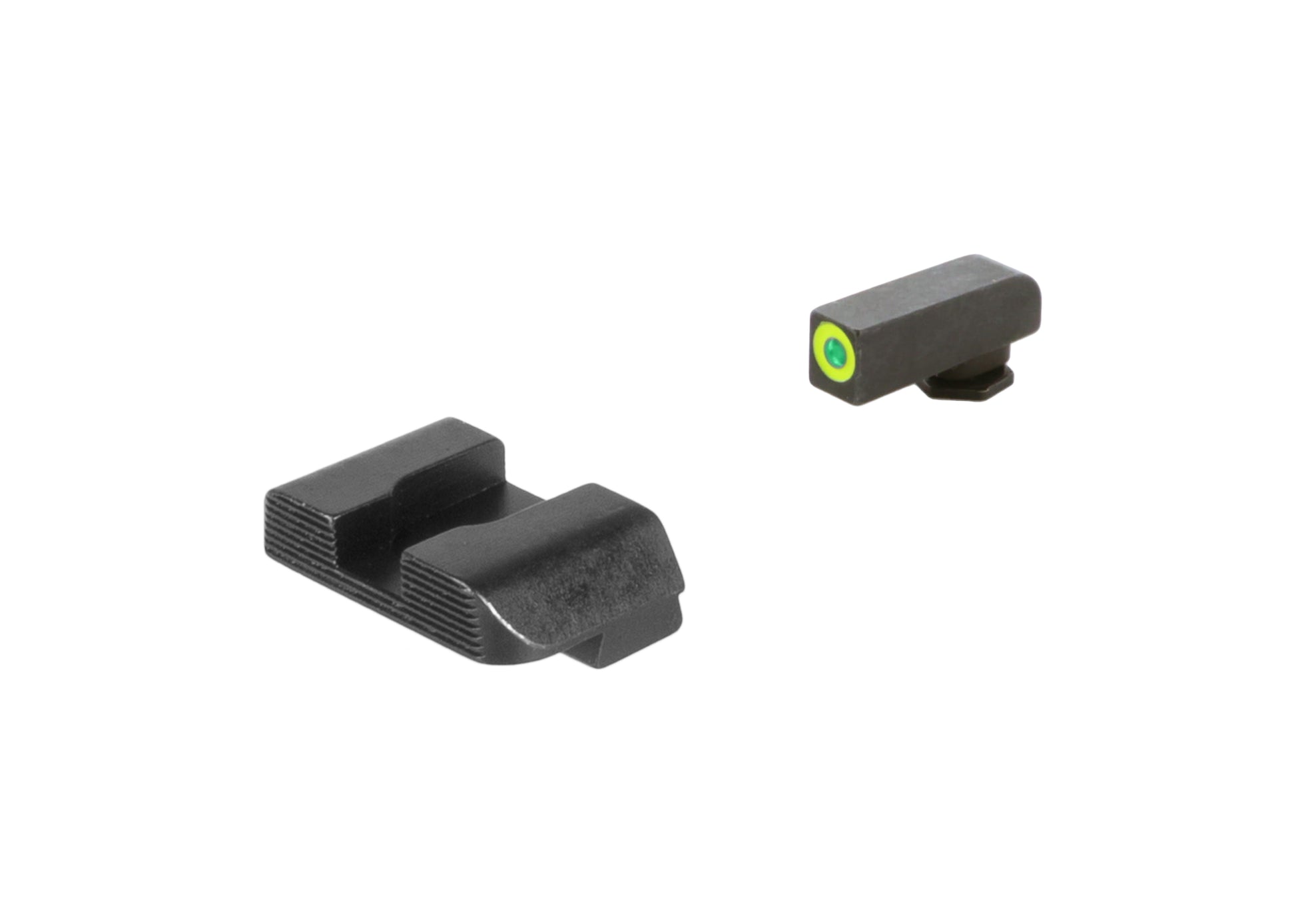 AmeriGlo Protector Sight Fits Glock 17/19 Green Tritium Serrated Rear GL-701 - California Shooting Supplies