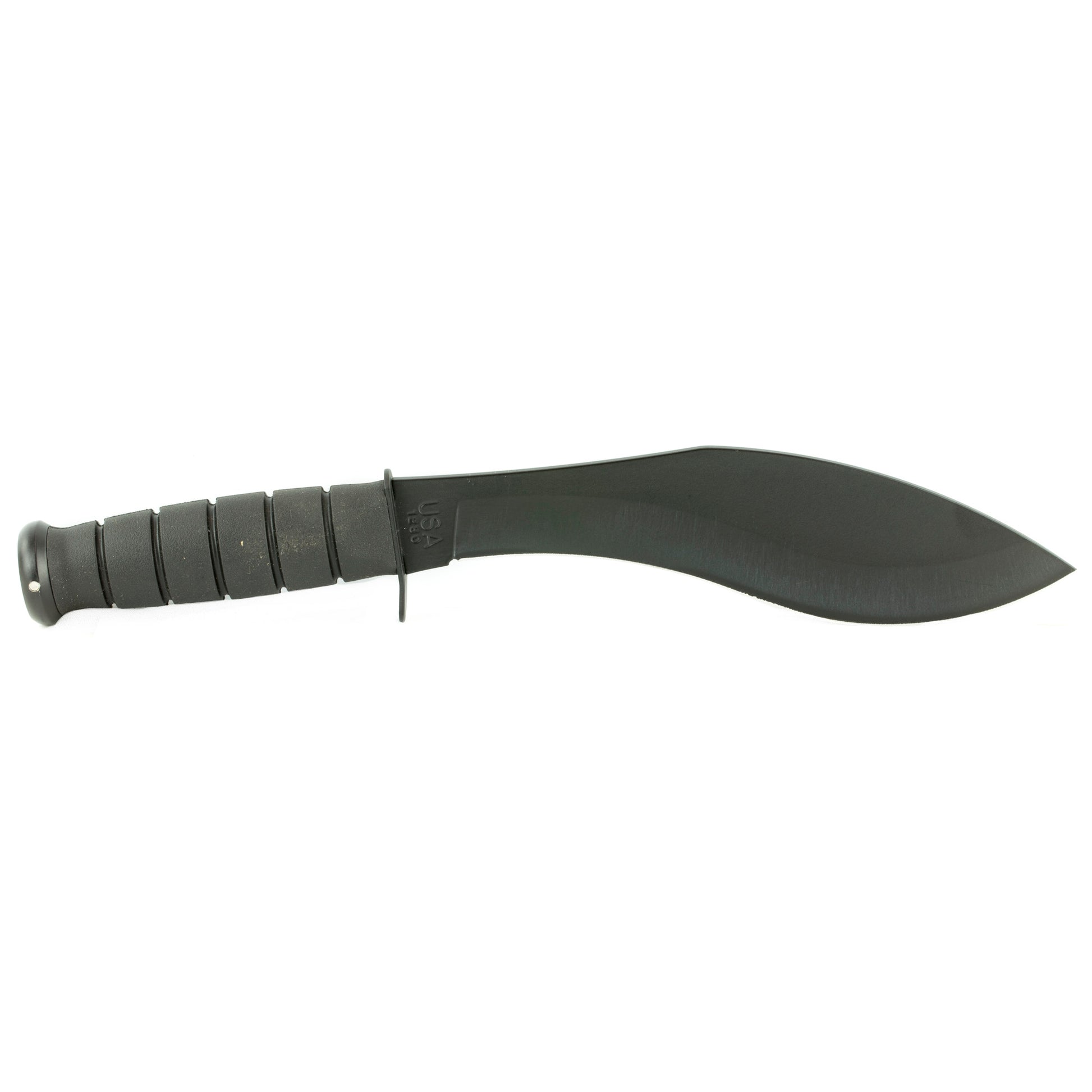 KABAR Combat Kukri Fixed Blade Knife 8.5" Blade 13.3" Kraton Plain Edge 1280 - California Shooting Supplies