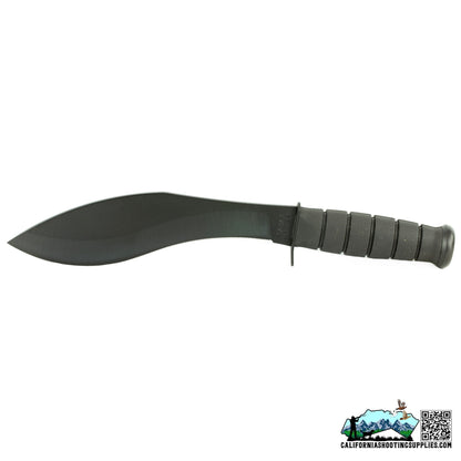 KABAR Combat Kukri Fixed Blade Knife 8.5" Blade 13.3" Kraton Plain Edge 1280 - California Shooting Supplies