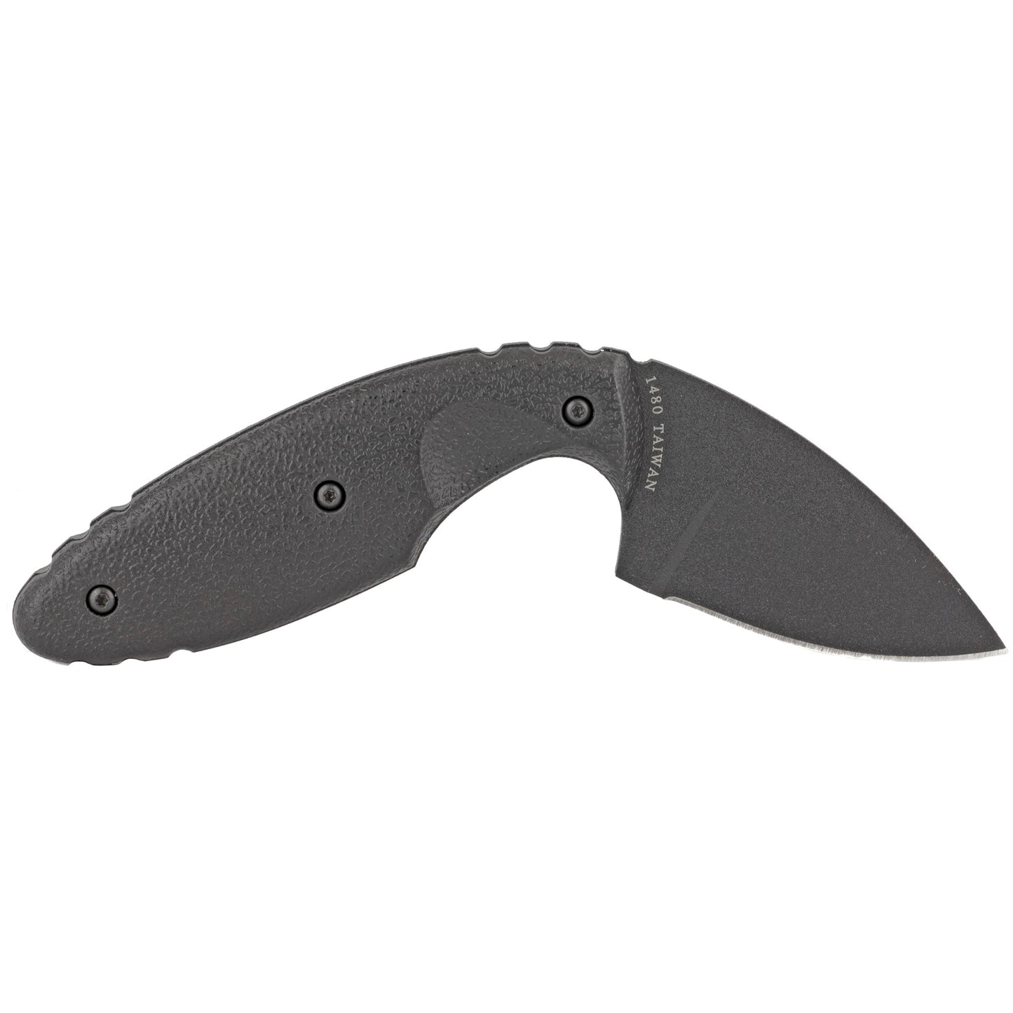 KABAR TDI Law Enforcement 2.3 Fixed Blade Knife Drop Point Plain Edge Black 1480 - California Shooting Supplies