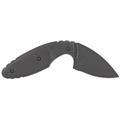 KABAR TDI Law Enforcement 2.3 Fixed Blade Knife Drop Point Plain Edge Black 1480 - California Shooting Supplies