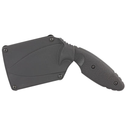 KABAR TDI Law Enforcement 2.3 Fixed Blade Knife Drop Point Plain Edge Black 1480 - California Shooting Supplies