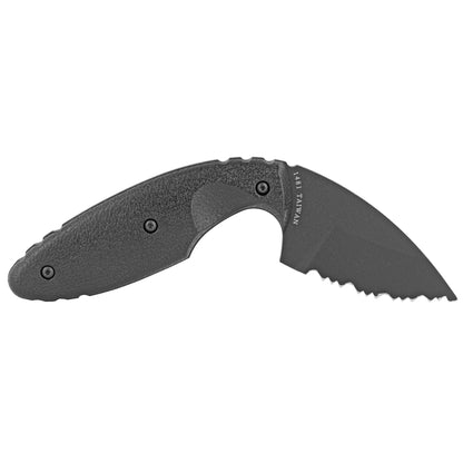 KABAR TDI Law Enforcement 2.3 Fixed Blade Knife DropPoint Serrated Edge Blk 1481 - California Shooting Supplies