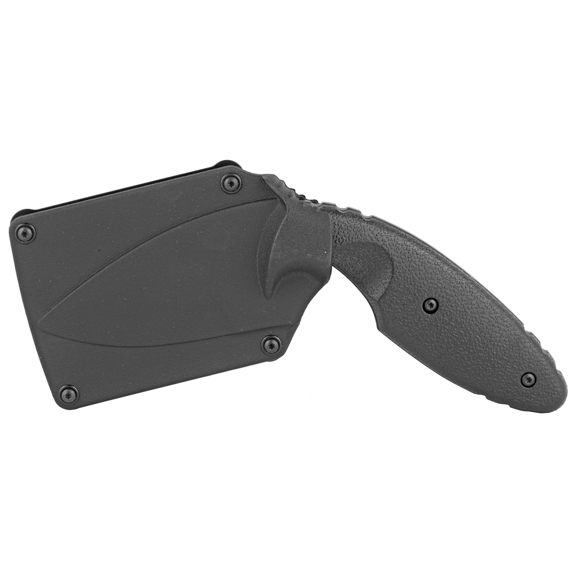 KABAR TDI Law Enforcement 2.3 Fixed Blade Knife DropPoint Serrated Edge Blk 1481 - California Shooting Supplies