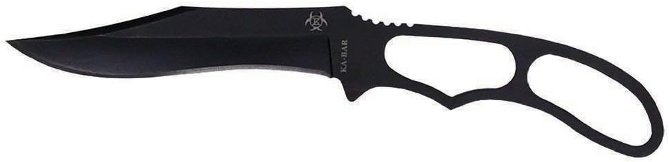 KABAR Acheron Skeleton Fixed Blade Knife 3.1" Blade 6.3" Plain Edge Steel 5699BP - California Shooting Supplies