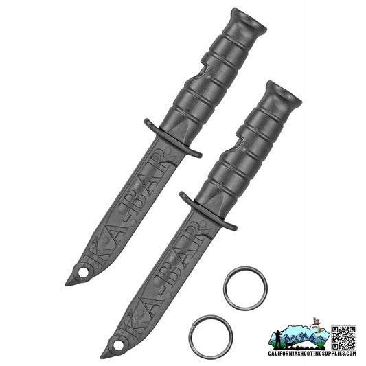 KABAR Emergency Whistle Survival Tool Made from Creamid Polymer 2-Pack 9925 - California Shooting Supplies