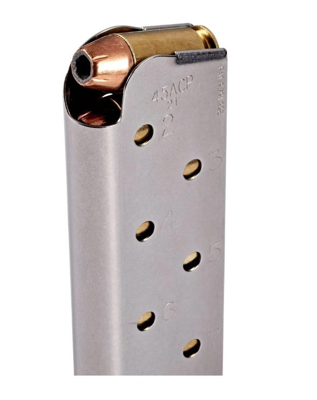 CMC Products Railed Power Mag 45 ACP 8 Rounds Fits 1911 Stainless M-RPM-45FS8