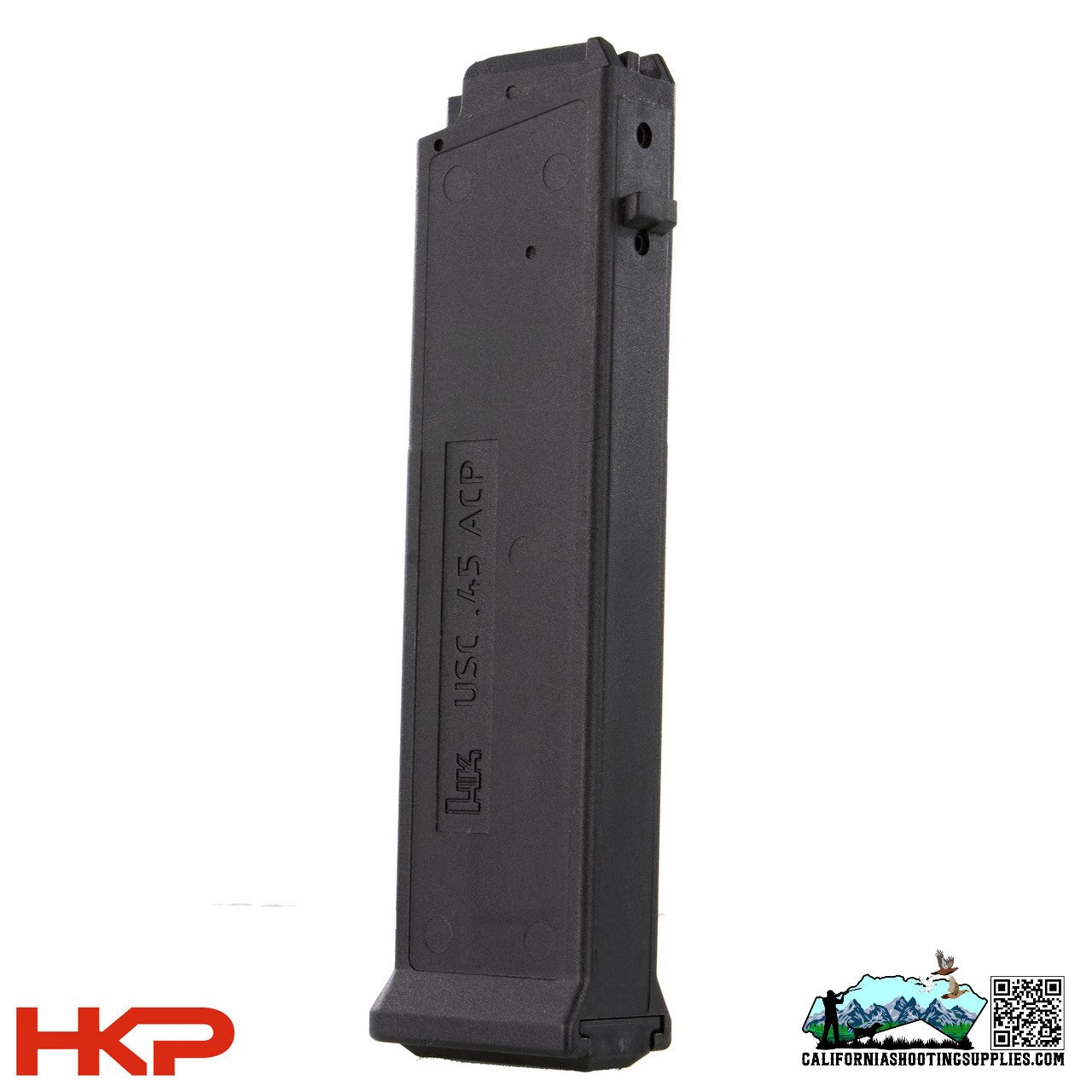 HK Magazine 45 ACP 10 Rounds Fits H&K USC 45 Black 219486S