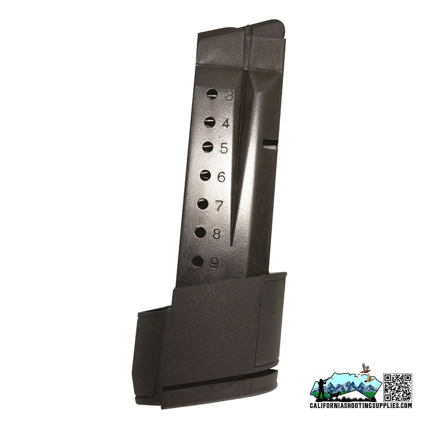 ProMag Magazine 9MM 10 Rounds Fits S&W Shield Steel Blued Finish SMI 28 - California Shooting Supplies