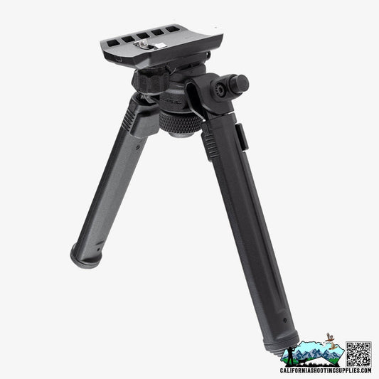 Magpul Industries Bipod 6.3-10.3 With Sling Stud QD Mount Black MAG1075-BLK - California Shooting Supplies