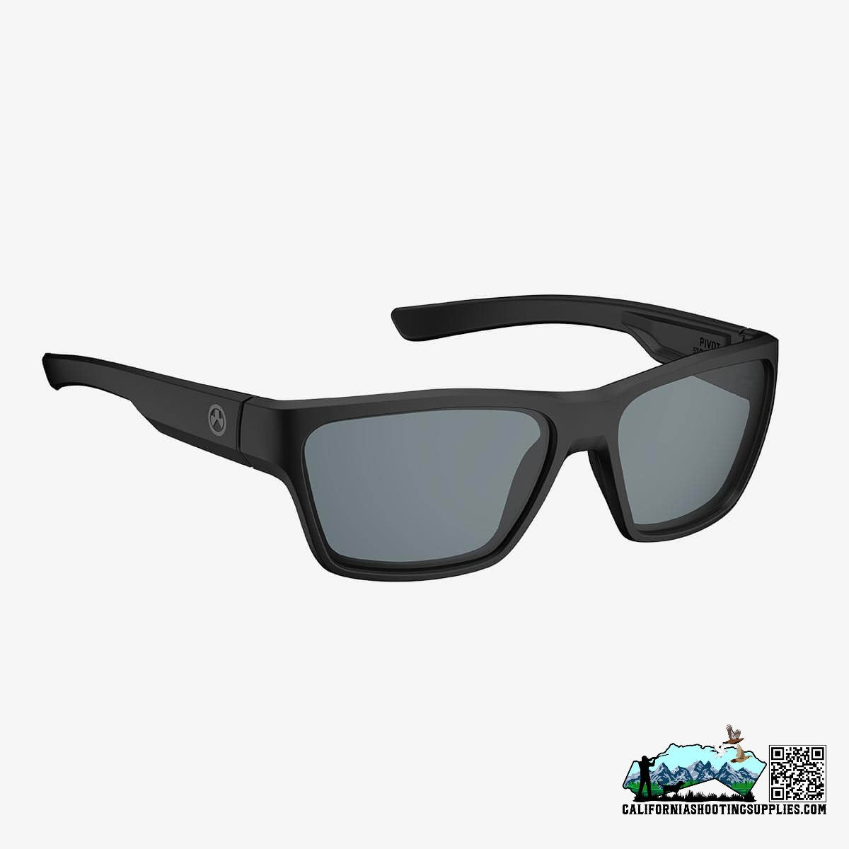 Magpul Industries Pivot Eyewear Polarized Black Gray/Green MAG1128-1-001-1900 - California Shooting Supplies