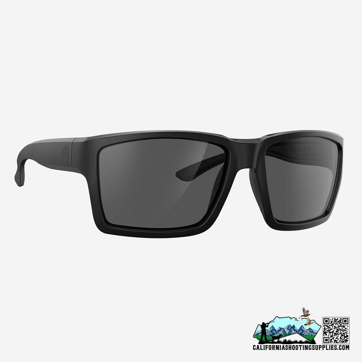 Magpul Industries Explorer XL Eyewear Black Gray Lens MAG1148-0-001-1100 - California Shooting Supplies