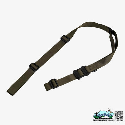 Magpul Industries MS1 Sling 1 or 2 Point Sling Ranger Green MAG513-RGR - California Shooting Supplies