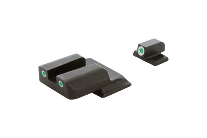 AmeriGlo Classic 3 Dot Tritium Sights for S&W M&P Green Front/Rear Sights SW-145