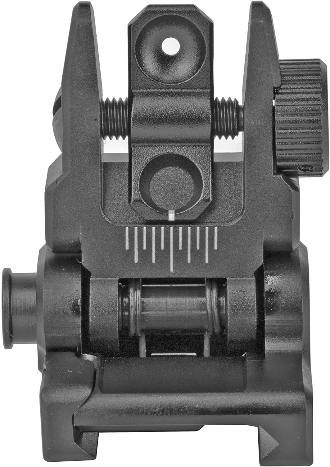 Leapers Inc UTG Accu-Sync Spring-loaded AR15 Flip-up Rear Sight Black MNT-957