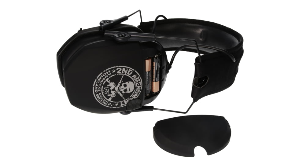 Walker's Razor Freedom Slim Hi-Def Electronic Earmuff 2A Logo GWP-RSEMFS-2A - California Shooting Supplies