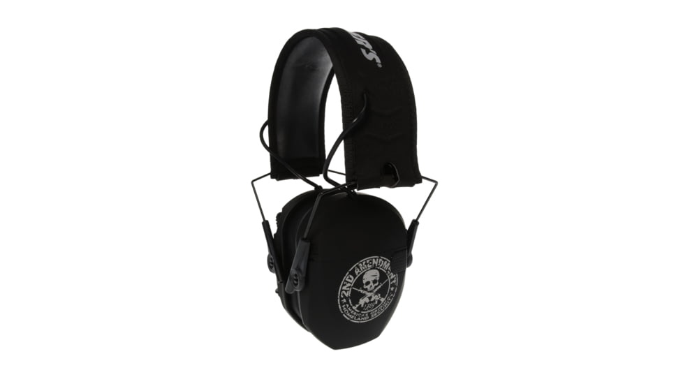 Walker's Razor Freedom Slim Hi-Def Electronic Earmuff 2A Logo GWP-RSEMFS-2A - California Shooting Supplies