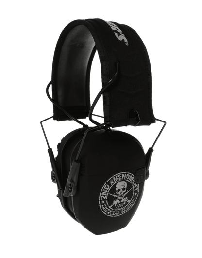 Walker's Razor Freedom Slim Hi-Def Electronic Earmuff 2A Logo GWP-RSEMFS-2A - California Shooting Supplies