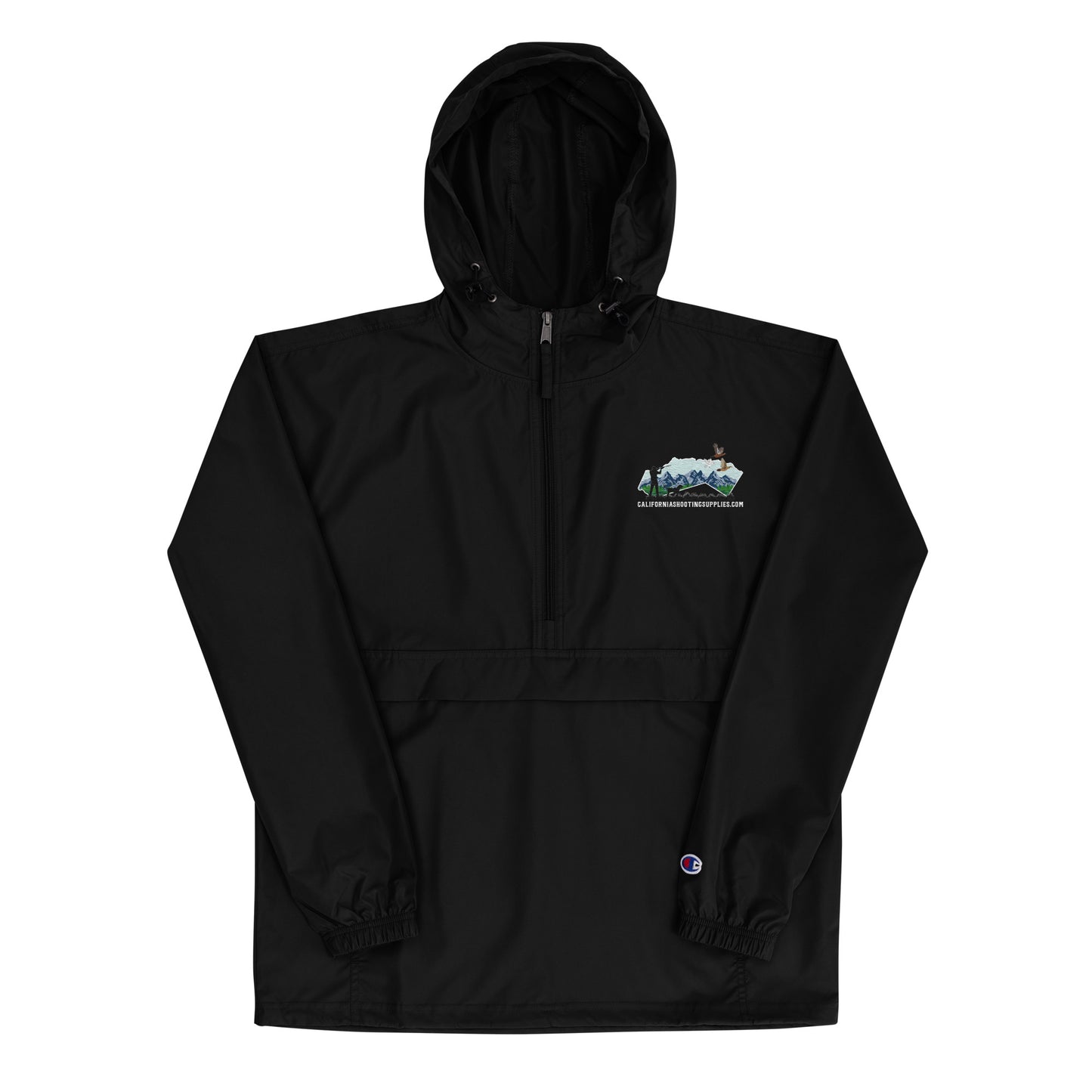 California Shooting Supplies - Embroidered Champion Packable Jacket